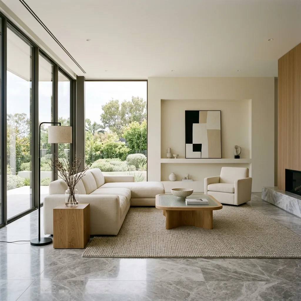 Modern Minimalist Living Room